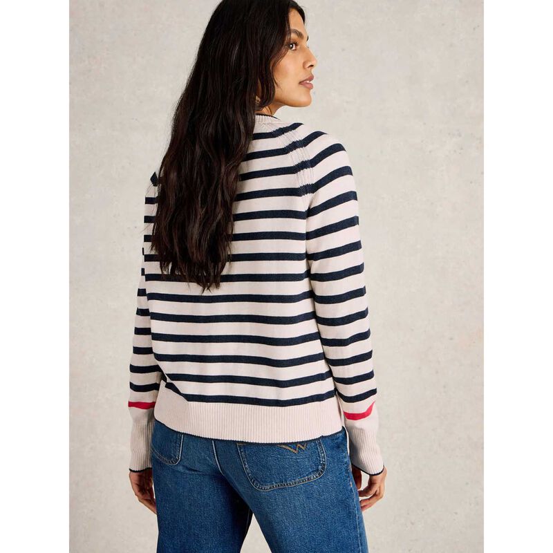 White Stuff Lulu Embroidered Cardi image number 1